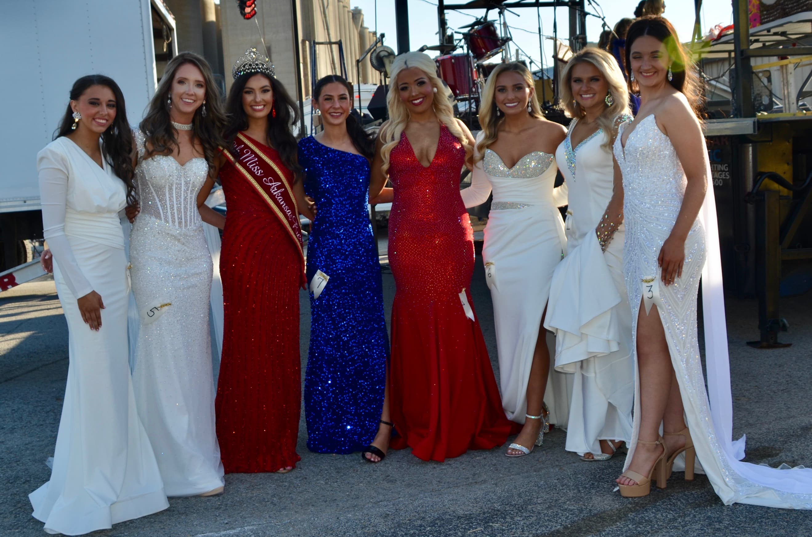 2025 Miss Arkansas Rice Festival Contestants with 48th Queen
											 Ansley Dawson